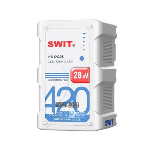 SWIT 500W High Load 420Wh V-mount Battery image 1