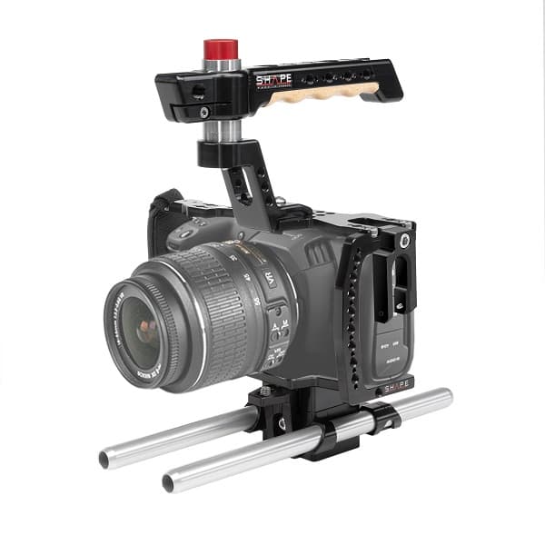 SHAPE BLACKMAGIC POCKET CINEMA 6K & 4K CAGE WITH 15MM ROD SYSTEM image 1