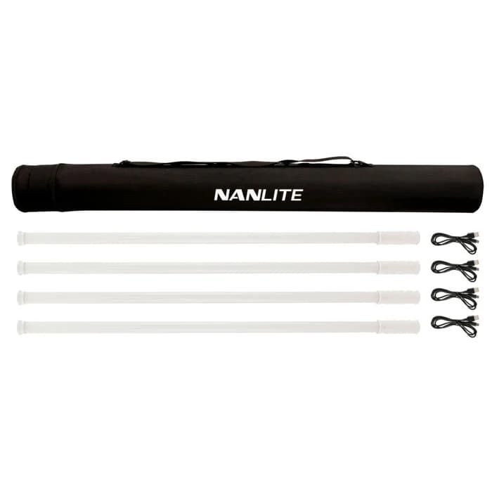 NANLITE PavoTube T8-7X 4Kit RGBWW LED Pixel Tube image 1