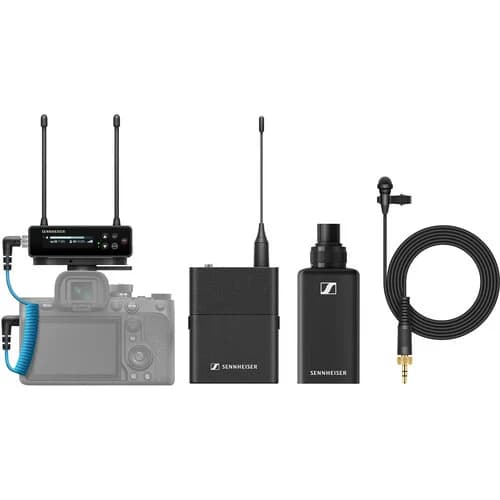 Sennheiser EW-DP ENG SET Camera-Mount Digital Wireless Combo Microphone System (R1-6: 520 - 576 MHz) image 1
