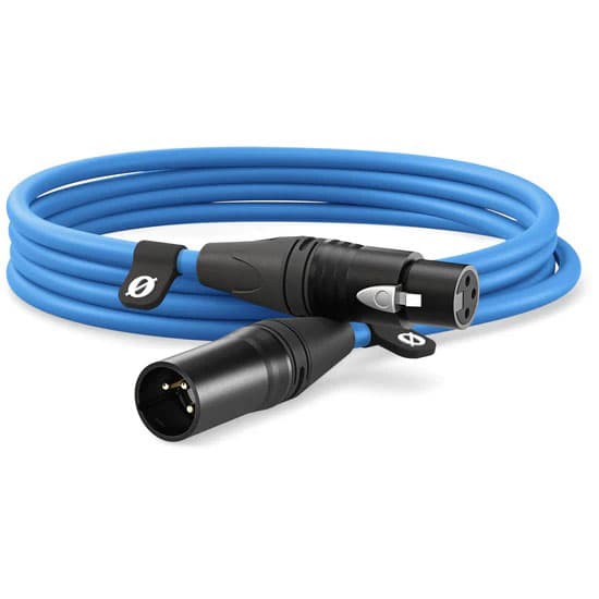 Rode XLR Cable 3 meters - Blue image 1
