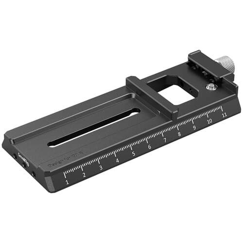 SmallRig Manfrotto-Style Quick Release Plate with Arca-Type Mount for DJI RS Gimbals image 1
