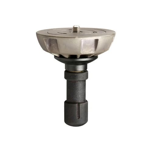 Manfrotto 520BALLSH 75mm Half-Ball with Short Locking Handle image 1