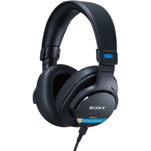 Sony MDR-M1 Closed-Back Over-Ear Reference Monitor Headphones image 1