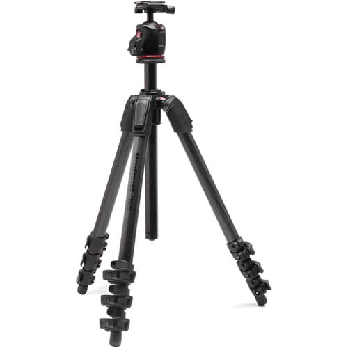 Manfrotto 055XPRO AS Carbon Fibre Tripod Kit with Ball Head