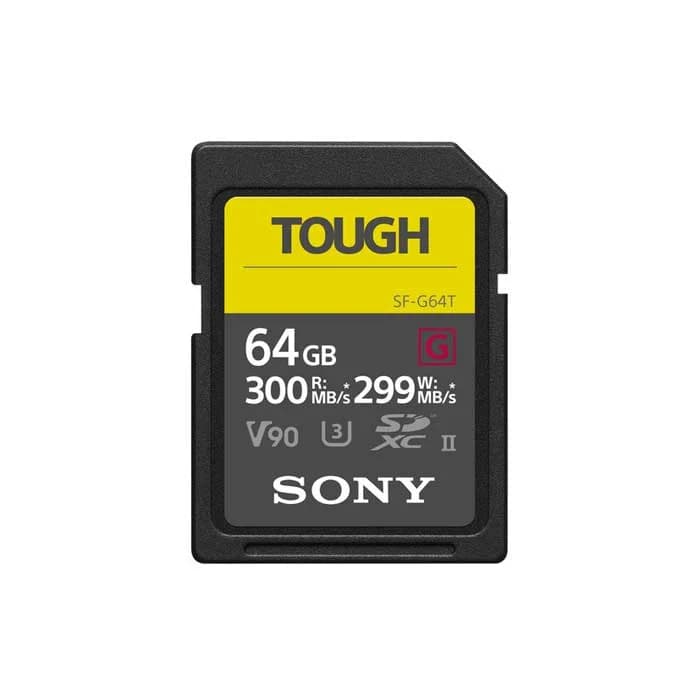 Sony 64GB SF-G Tough Series UHS-II SDHC Memory Card image 1