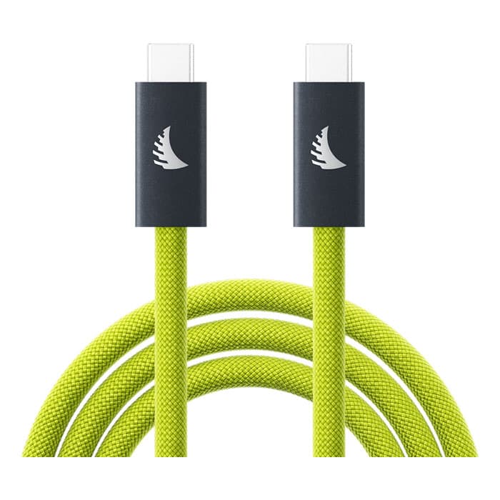 Angelbird USB-C 3.2 Solid Flex Tether Cable Lime 4.5m - 14.8 ft