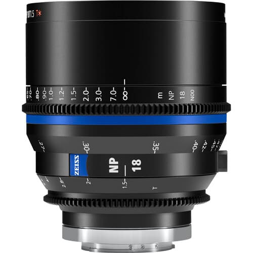 ZEISS Nano Prime 18mm T1.5 Cine Lens - E-mount, Meters image 1