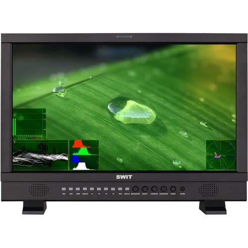 SWIT 21.5" Waveform HDSDI/HDMI, 1920x1080,including desktop stand, TSL UMD image 1