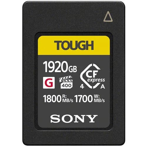Sony 1920GB CFexpress 4.0 Type A TOUGH Memory Card image 1