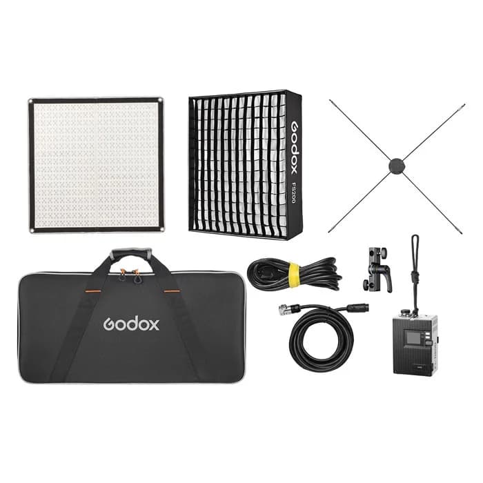 Godox FL200R K1 Flexible RGB LED Mat with Softbox 2x2 (60 x 60 cm) image 1