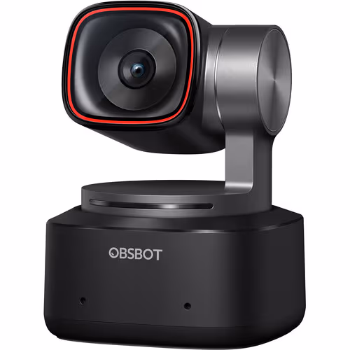 OBSBOT Tiny 2 AI-Powered PTZ 4K Webcam image 1
