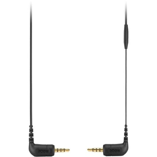 Rode 3.5mm Right Angle TRRS Patch Cable With Cable Mgt. (300mm) image 1