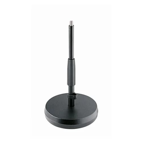 K&M Standard desktop microphone stand 0.2m to 0.35m image 1
