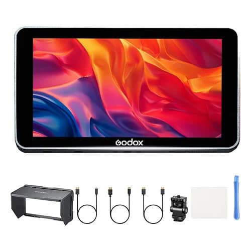 Godox GM6S Pro 5 inch 4K Ultra-Bright On-Camera Monitor Kit image 1