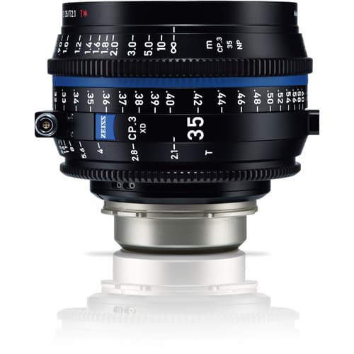 Zeiss CP.3 XD 35mm T2.1 Compact Prime Lens (PL Mount, Meters) image 1