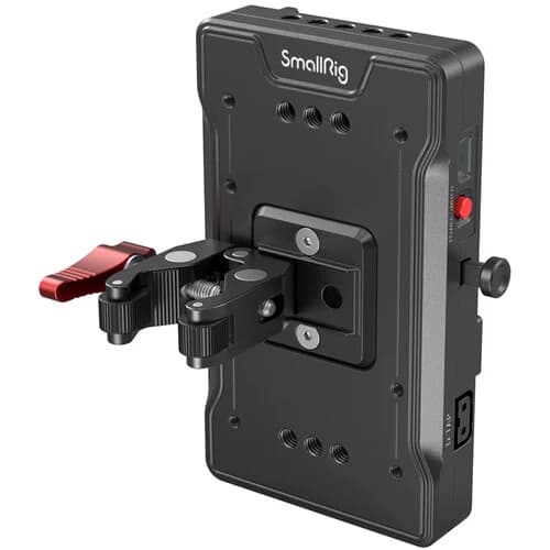 SmallRig V Mount Battery Adapter Plate with Crab-Shaped Clamp image 1