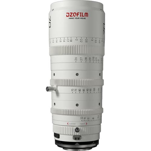 DZOFilm Catta 70-135mm T2.9 E-Mount Cine Zoom Lens (White) image 1