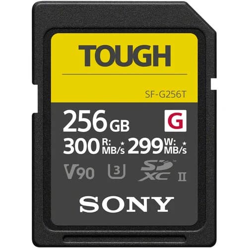 Sony 256GB SF-G TOUGH Series UHS-II SDXC Memory Card image 1