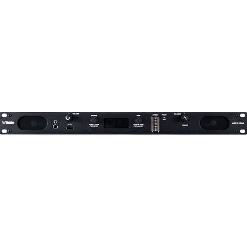 Wohler 2 Channel, 3G/HD/SD-SDI, AES, Analog Audio Monitor. 1RU image 1