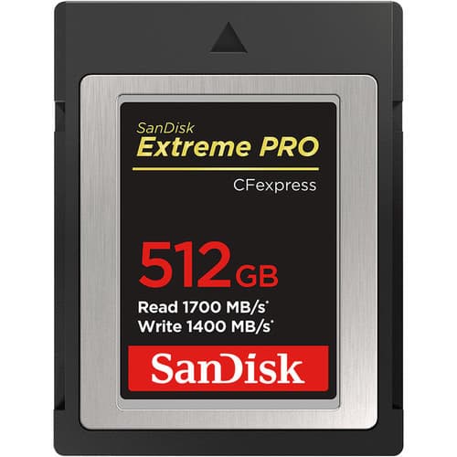 SanDisk CFexpress Extreme PRO 512GB Card Type B image 1