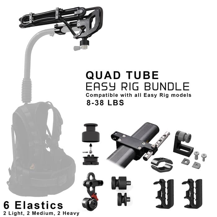 BLKBRD Mantis for Easy Rig Bundle (Quad Tube) Supports 2-18kg Payload