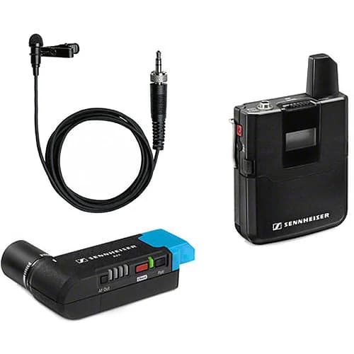 Sennheiser AVX-ME2- SET Camera-Mountable Lavalier Digital Wireless Set image 1