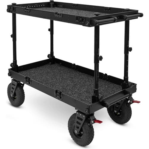 adicam MAX+ Black Edition with Height Adjustable Legs (10" Premium Wheels) image 1