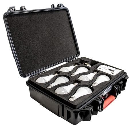 Astera Set of 8 NYX Bulbs with PowerStation, Case and Accessories image 1