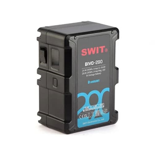 SWIT BIVO-290 290Wh Bi-voltage B-mount Battery Pack image 1