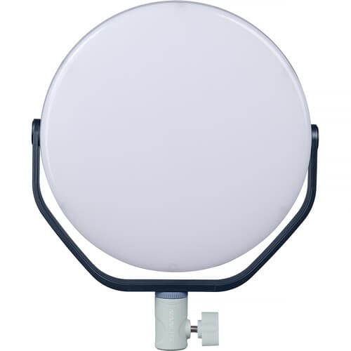 Nanlite miro 60c RGB Round LED Light Panel (Midnight Blue) image 1