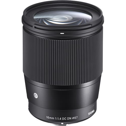 Sigma 16mm f/1.4 DC DN Contemporary Lens for Sony E image 1