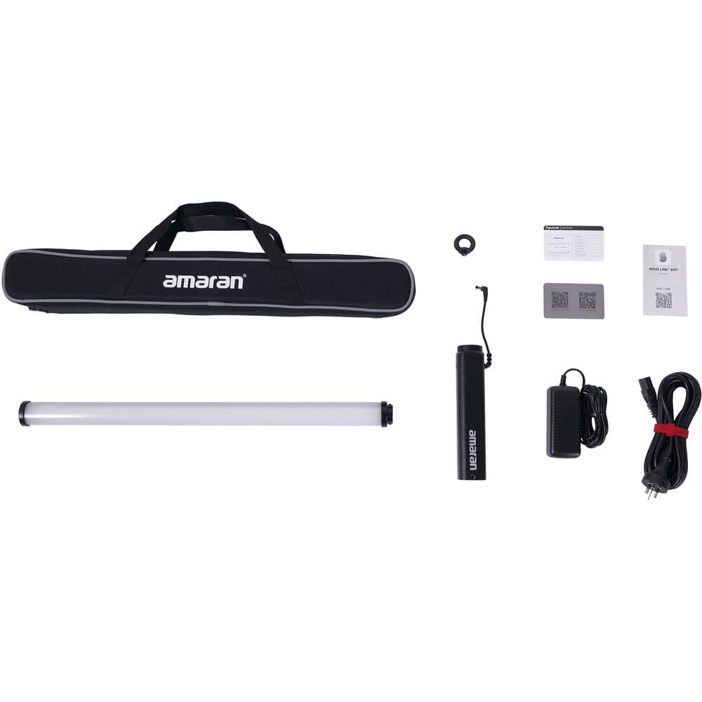 Aputure Amaran T2c RGBWW LED Tube Light with Battery Grip (2') image 1