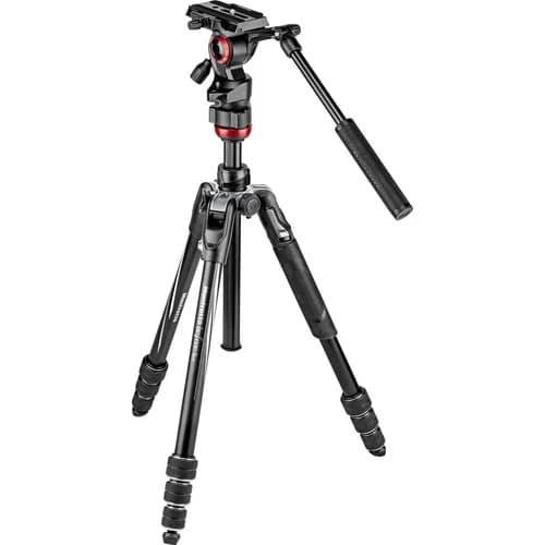 Manfrotto Befree Live Aluminum Video Tripod Kit with Twist Leg Locks image 1