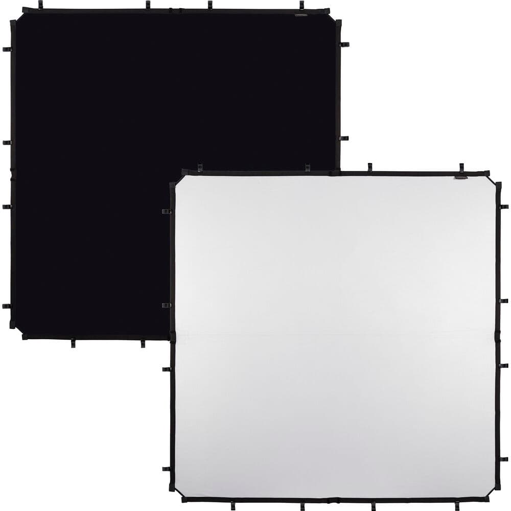 Manfrotto SkyRapid Fabric 1.5x1.5m Black/White Fabric (5 x 5') image 1
