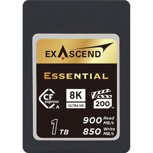 Exascend Essential CFexpress TypeA Card 1TB/ Read: 900 MB/s, Write: 850 MB/s image 1