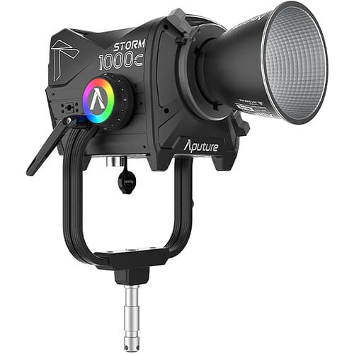 Aputure Storm 1000C Point Source 1000W Full Color RGBACL LED Light with Standard Bowens Mount image 1