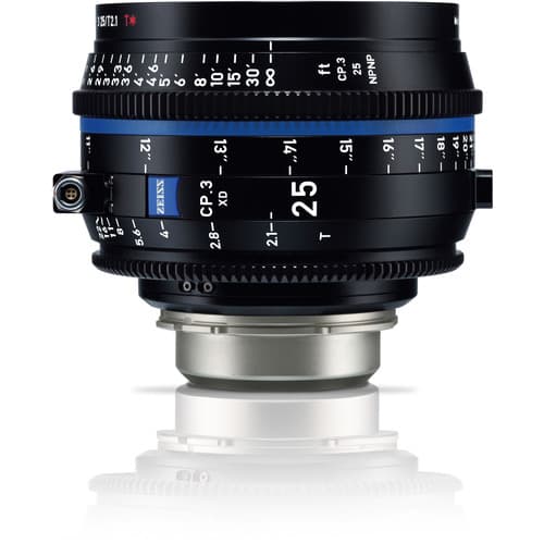 Zeiss CP.3 XD 25mm T2.1 Compact Prime Lens (PL Mount, Meters) image 1
