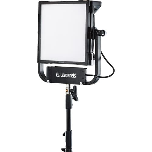 Litepanels Gemini 1 x 1 RGBWW LED Hard Panel (Standard Yoke, UK Power Cord) image 1